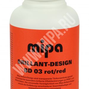 Краска Brillant-Design BD 03 rot/red (кэнди эффект красный)