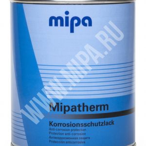 Краска Mipatherm 750мл (термостойкая краска черная)