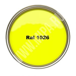 Краска Ral 1026 (флуоресцентно желтый) 0,5л