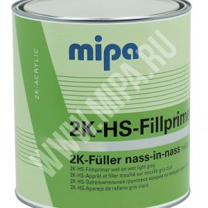 Грунт полиуретановый 2К HS Fillprimer 1л