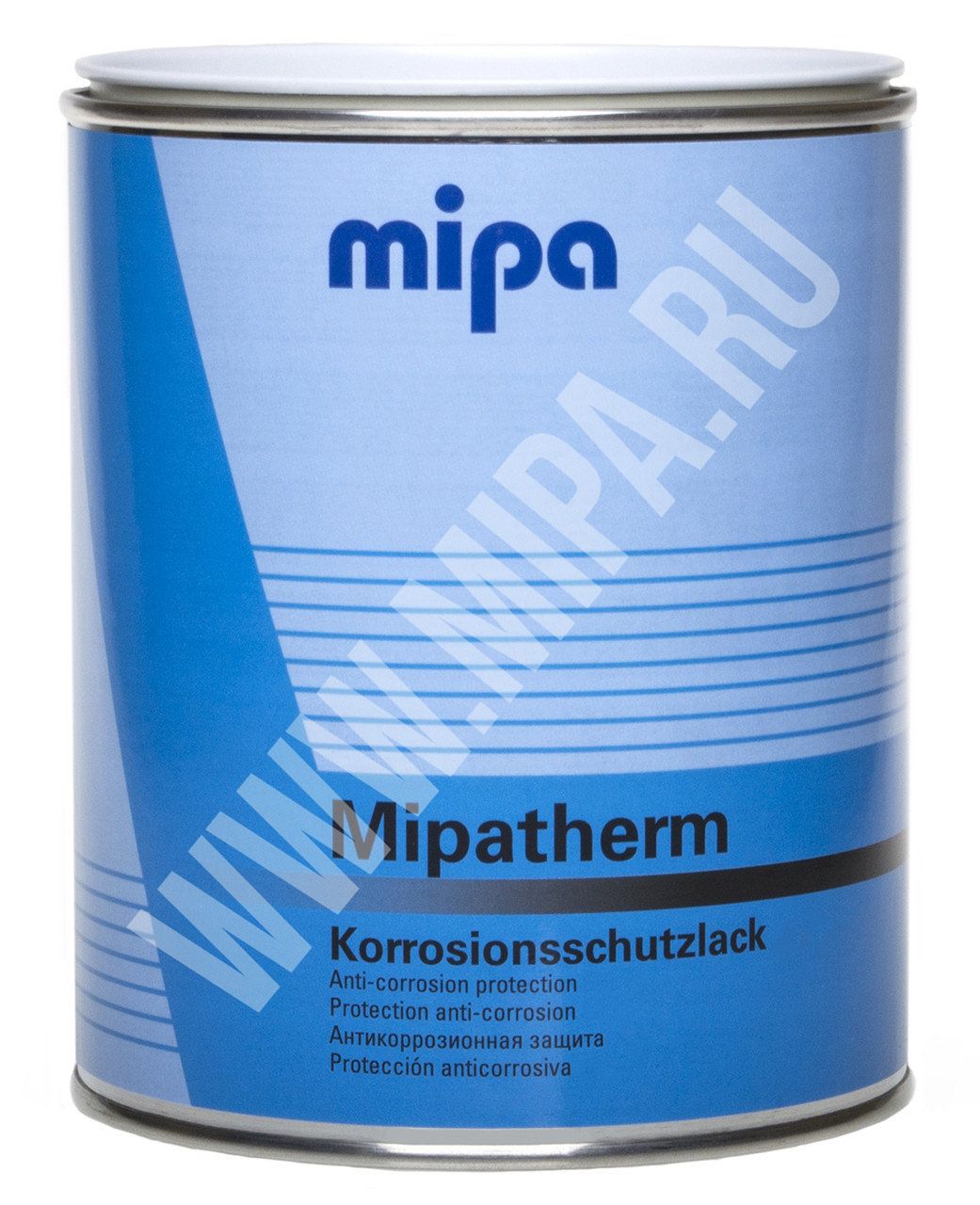 Краска Mipatherm 750мл (термостойкая краска черная)